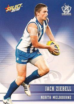 2012 Select AFL Champions #137 Jack Ziebell Front